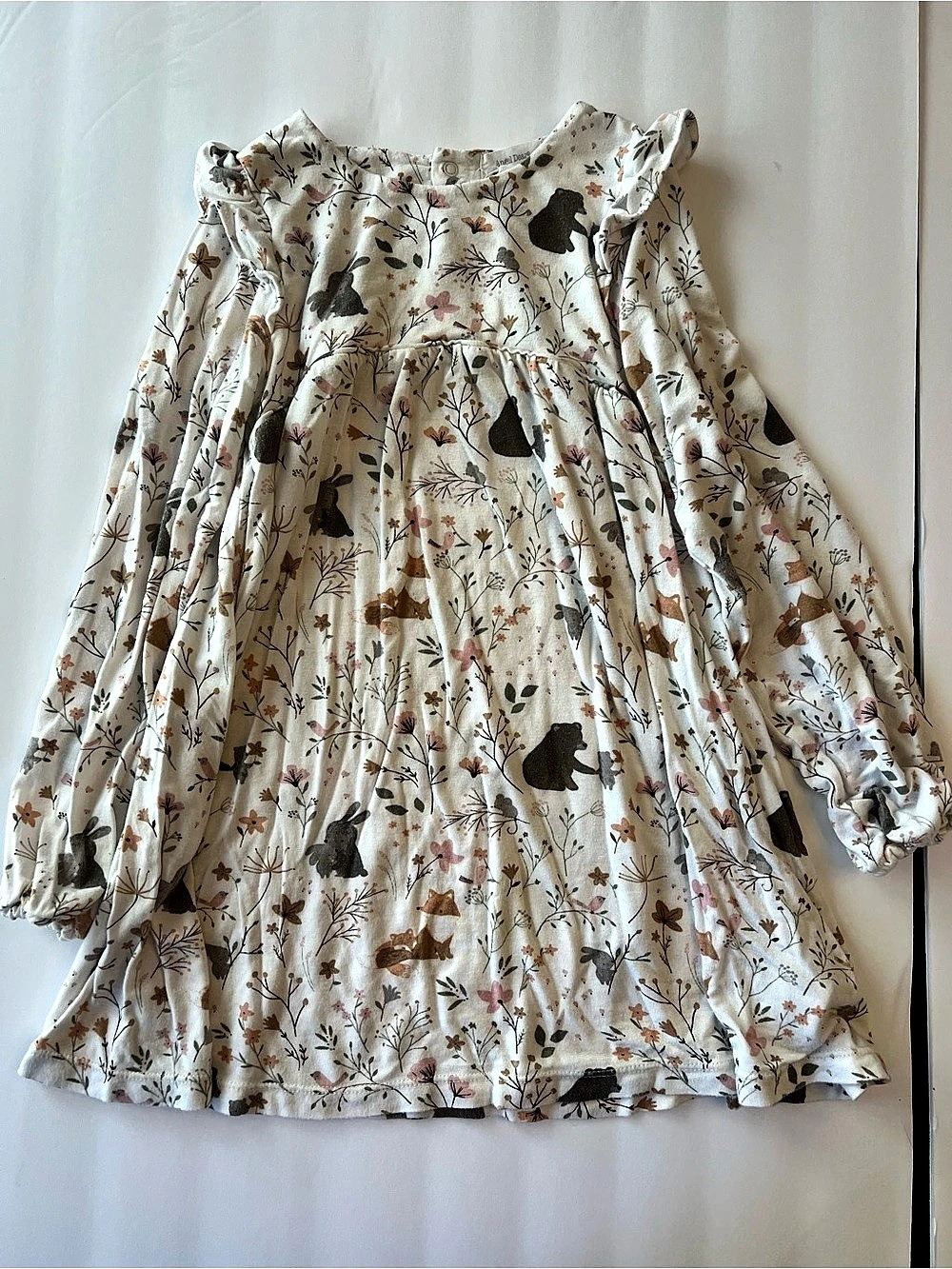 Angel Dear Enchanted Woodland Jennifer Dress Girls Floral 4T